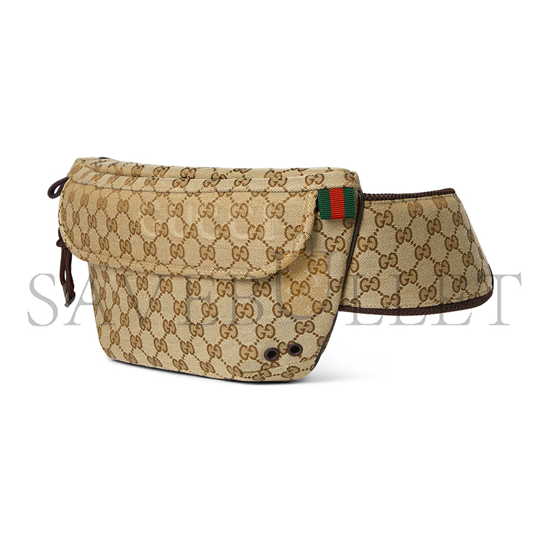 G*u*i gg canvas large belt bag 804262 (32*17*5cm)